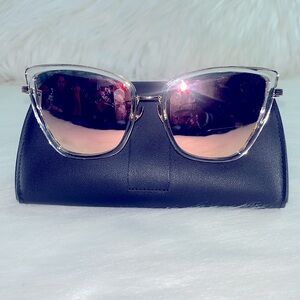 Rose Gold Tinted Sunglasses